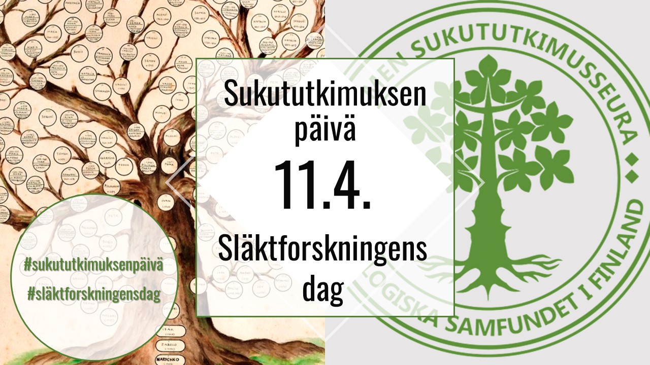 Sukututkimuksen päivä | Suomen Sukututkimusseura