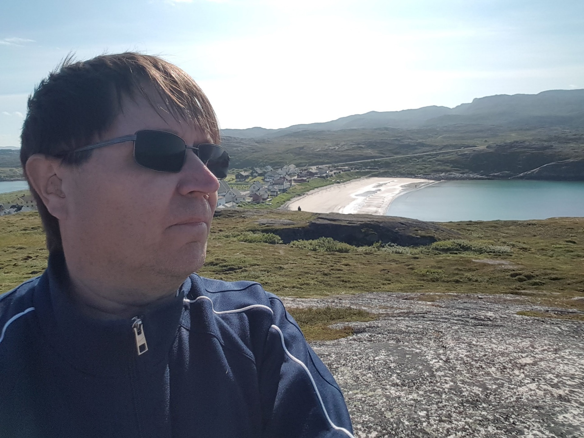 Vuoden vapaaehtoinen Hannu Tanhua Norjan Pykeijassa.