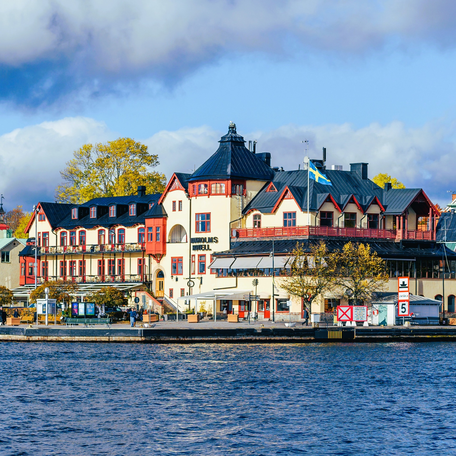 Vaxholm. Wikimedia Commons.